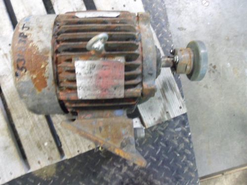 MAGNETEK / LOUIS -ALLIS 2HP MOTOR #531238J FR:184T 3PH 230/460V 1145:RPM USED