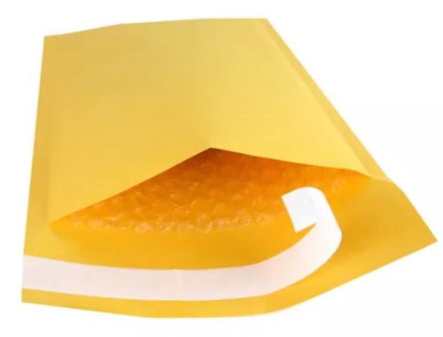 10 piece #0 6x9&#039; durable kraft poly bubble mailers for sale