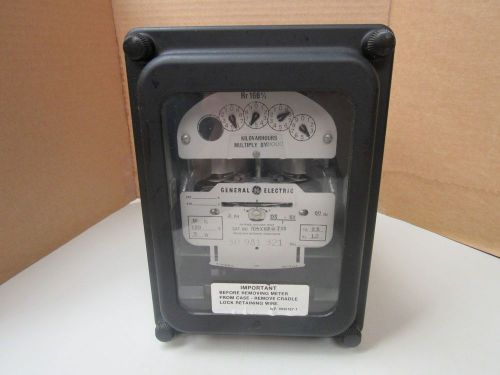 General electric 704x63g713 polyphase watthour meter ds-63 21000 704 x 63 g 713 for sale
