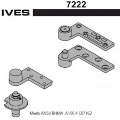 ++++ NEW IN BOX Ives by Schlage 7222 Top/Bottom Pivot Set Oil Rubbed Bronze ++++