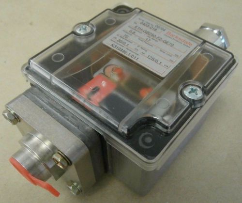 BARKSDALE E1H-GB250-F2-GE70 PRESSURE SWITCH WITH ADJUSTABLE SWITCH CONTACT