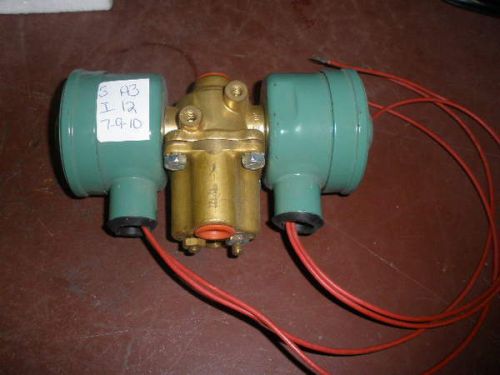 New asco solenoid valve ef8342c22m 3/8&#034; pipe brass for sale
