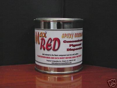 Epoxy resin color pigment tinting paste colorant  red for sale