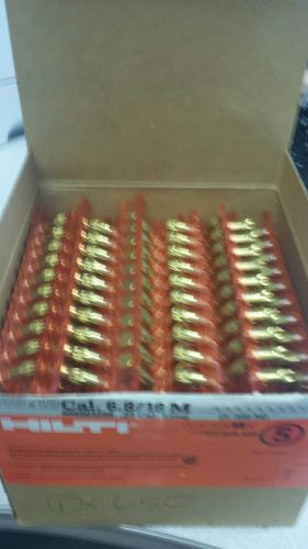 1000 Hilti 6.8/18 DX 650 Level 5 RED Safety Cartridges Boosters 10x100 50326