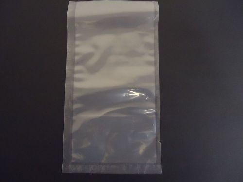 Case of 1000 5&#034; x 9&#034;  Flat Poly Bags 3 Mil Clear Transparent