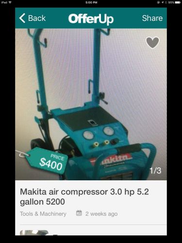 Makita MAC5200 3.0 HP Air Compressor