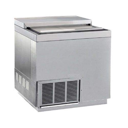 New Krowne BC36-SS - 36&#034; Stainless Steel Slide Top Bottle Cooler