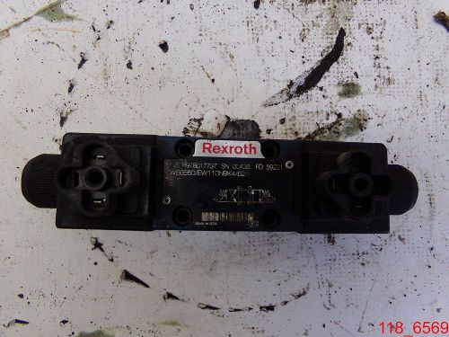 USED REXROTH DIRECTIONAL PILOT VALVE 4WE6E60/EW110N9K4/62 SN 00438