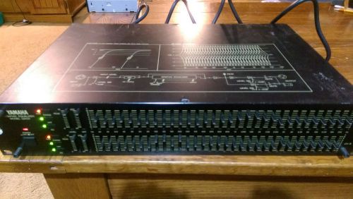 Vintage Yamaha Q2031 Pro Audio 31-Band Graphic Stereo Equalizer - Rack Mount