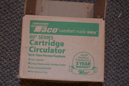 Taco 007-F5  Cast Iron Cartridge Circulator Pump 120 Volt 1/25 hp 007