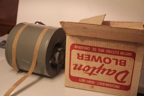 REVCOR SHADED POLE BLOWER HVAC MOTOR WORKS 4C264 Q525 VENT HEATING COOLING W/BOX