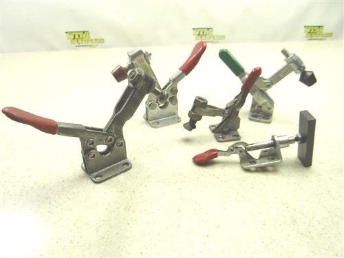LOT OF 5 DE.STA.CO TOGGLE CLAMPS