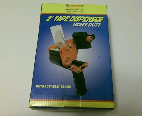New in Box Tape-It DP900 Heavy Duty Adjustable Tension 2&#034; Tape Dispenser Gun