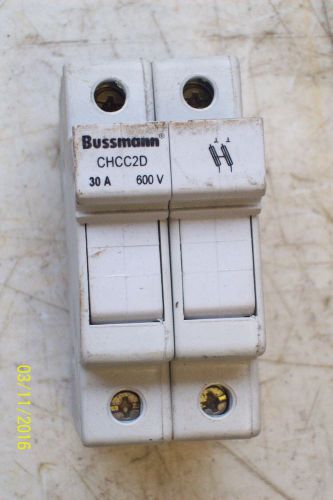 BUSSMANN FUSE HOLDER CHCC2D 2 POLE 30 AMP 600V