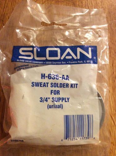 Sloan Genuine H-633-AA Sweat Solder Kit for 1&#034; Supply (Urinal) NEW!