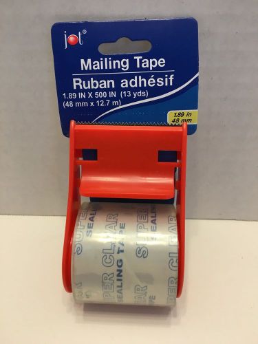 Mailing Packaging Tape Case 1.89 Inches x 13 Yards with Dispenser
