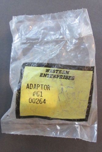 Western Enterprises Acetylene Adaptor / Adapter #61, 00264