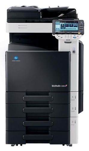 Konica Minolta Bizhub C280 Color Copier Printer Scanner Fax LOW use 188k total