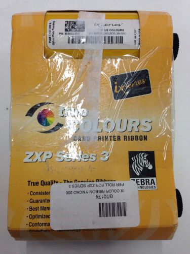 Zebra Genuine OEM IX True Colours Ribbon ZXP Series 3 800033-840