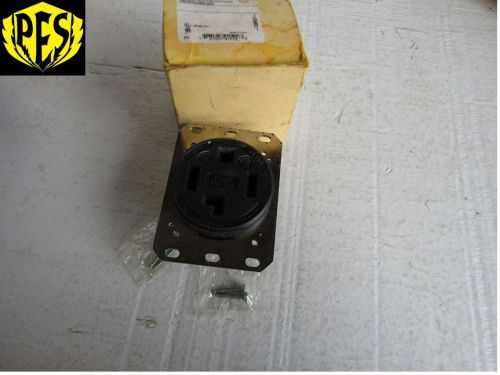New hubbell hbl9430a 3p 4w 30a 125/250v straight blade receptacle 14-30r for sale