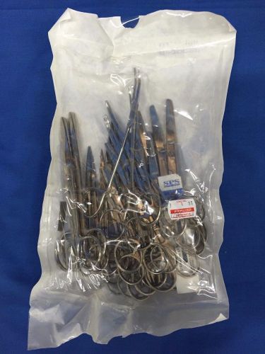 Approx. 15 Assorted Surgical Tools (Clamps &amp; Scissors)