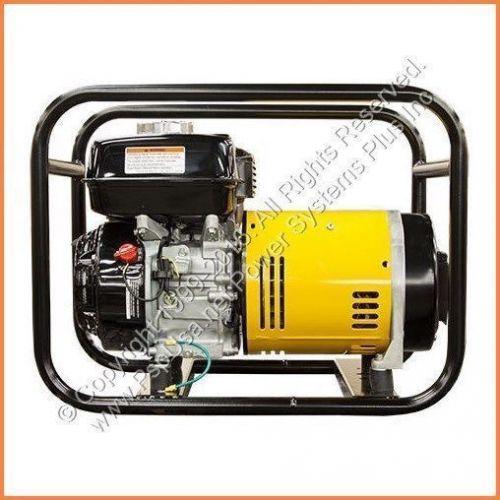Winco Industrial Series WT3000H Portable Generator 3000 Watt Gas 120V 240V Power