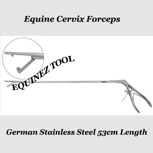 Equine Cervix Forceps - German Stainless Steel 53cm Length