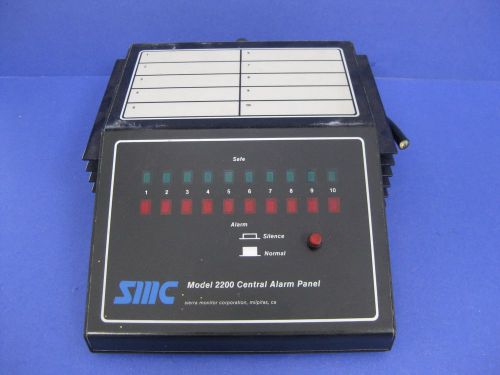 SMC Sierra Monitor Model 2200 Central Alarm Panel