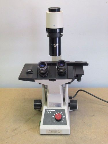 Olympus CK2 Inverted Illuminated Stereo Microscope