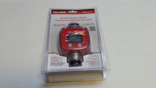 Tuthill FR1118A10 145 PSI 3 To 26 GPM In-Line Digital Meter  Rated to 145 psi.
