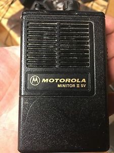 Motorola Minitor 2 Sv 11 Units 4 Chargers