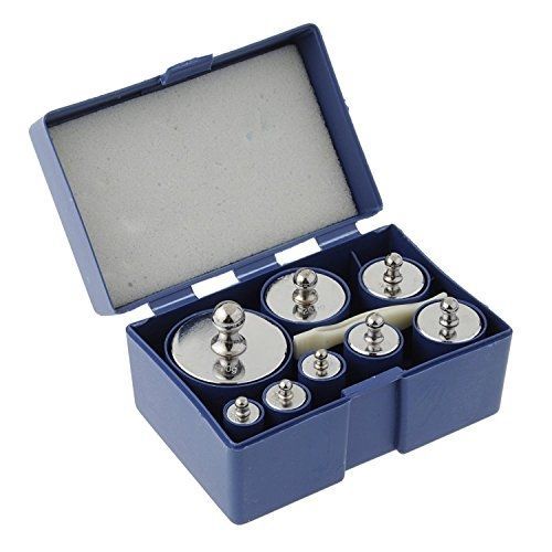 Magikon 8 pieces 1000 gram stainless steel calibration weight set (500g 200g for sale