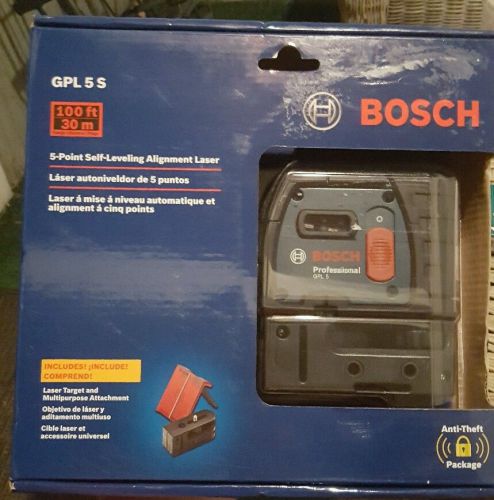 Bosch 5 point self-leveling alignment laser