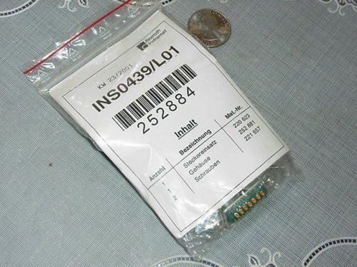 RexRoth Indramat INS0439/L01 DB-15 Male Connector Plug NEW IN PACKAGE!