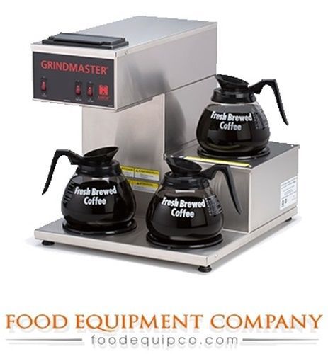 Grindmaster CPO-3RP-15A Coffee Brewer portable 3 Warmers