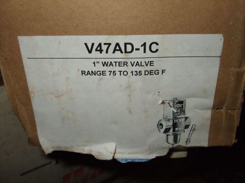 JOHNSON CONTROLS 1&#034; WATER TEMPERATURE ACTUATED VALVE V47AD-1C NEW V47AD1C