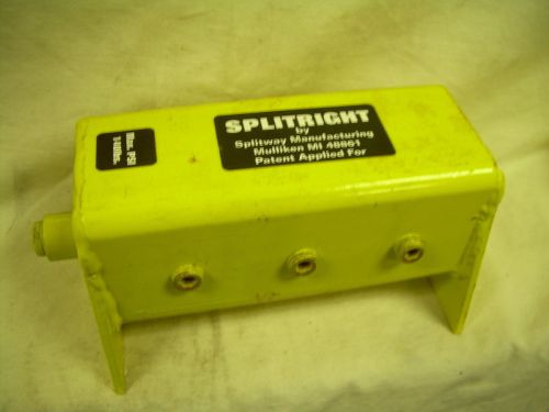 Splitright 140 psi max  6-way split manifold   new for sale