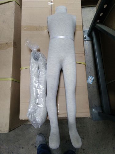 (USED) #097 Pinnable &amp; Flexible Child Kid Mannequin 3&#039; 4&#034; (4T-5) NO HEAD OR BASE