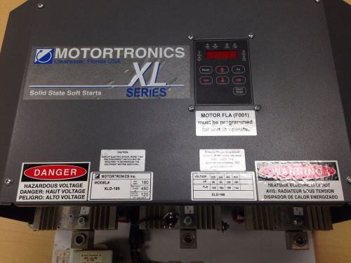 Motortronics XLD-180 Heavy Duty Soft Starter Motor Control Protection System