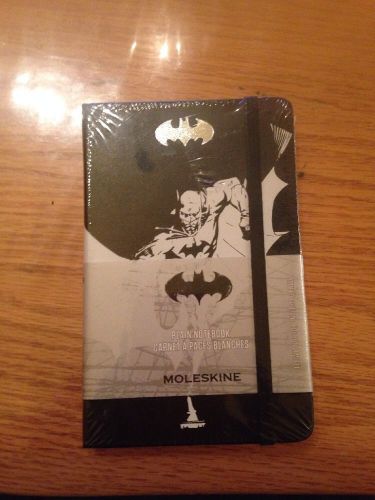 Moleskine Batman Commemorative NIP Unused and Still Shrink Wrapped