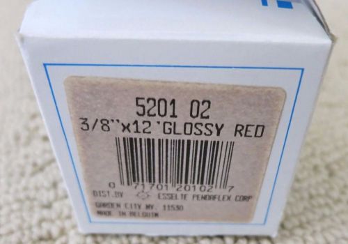 Esselte DYMO 3/8&#034; x 12&#039; Glossy RED (5201 02) (6 Rolls)