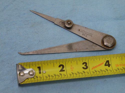 Starrett  4.25 Hermaphrodite Calipers with adjustable point