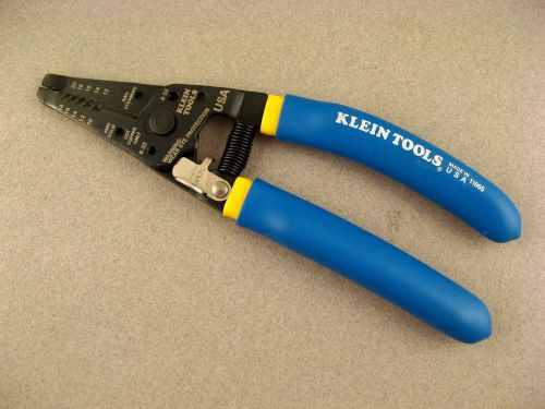 KLEIN TOOLS, 11055, Klein-Kurve Wire Stripper/Cutter for Solid &amp; Stranded Wire