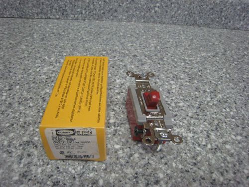 Hubbell HBL1221R Toggle Switch 20 Amp Heavy Duty New