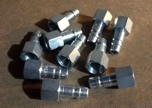 Parker h3f steel coupler plug 1/2 fnpt 1/2 body size (10 pcs) for sale