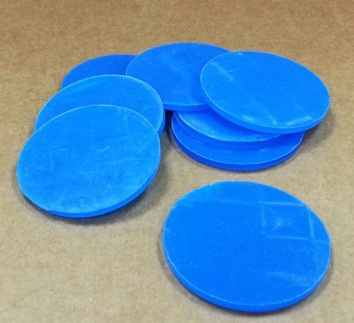 10 PACK Clear Acrylic Disc 2&#034; diam.x 1/8&#034; thick