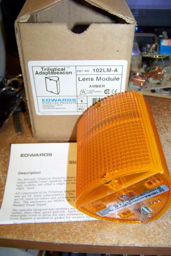 new edwards 102lm-a amber lens module