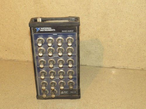 NATIONAL INSTRUMENTS IMAQ-A6822 CONNECTOR INTERFACE BLOCK (BB)