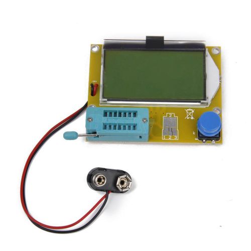 Lcd transistor tester esr meter diode triode capacitance mos/pnp/npn l/c/r for sale