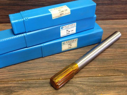 NICE LOT Of 3 NEW  HANNIBAL CARBIDE TIPPED  REAMERS  1 5/8 1.1380 &amp; 1.1160&#034;